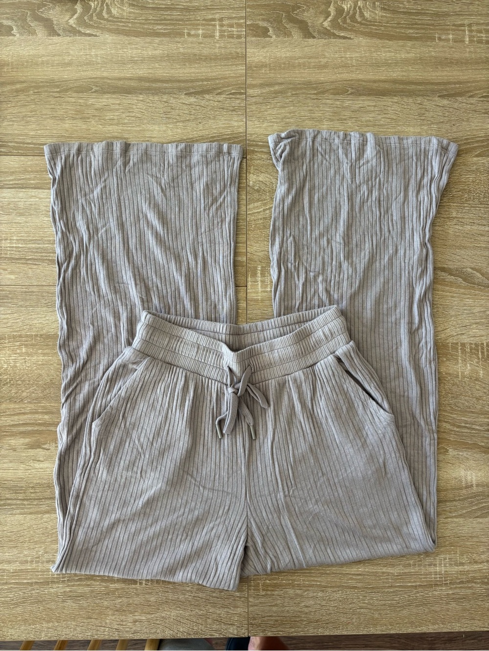 beyond yoga ribbed lounge pants size small